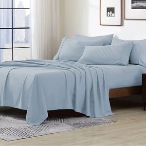 Swift Home Ultra Soft Microfiber Sheet Set with Extra Pillowcases Sz Twin XL